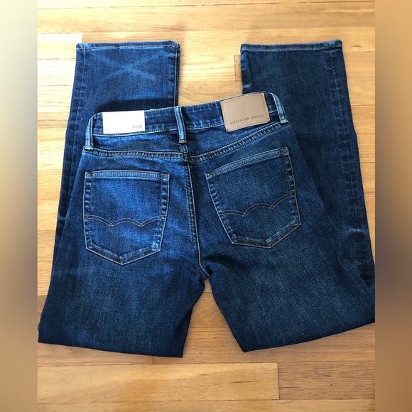 NWT- Mens American Eagle Next Level Airflex Bootcut Jeans - Picture 4 of 5